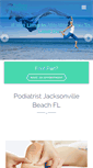 Mobile Screenshot of jaxbeachpodiatry.com